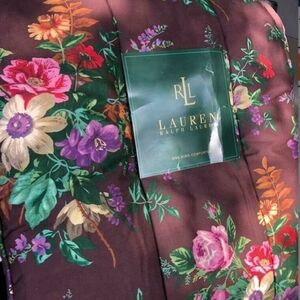 ISO Lauren Ralph Lauren Brittany Comforter - KING Burgundy